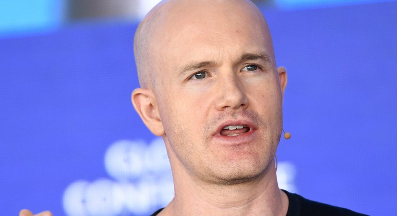 Coinbase CEO Brian Armstrong.