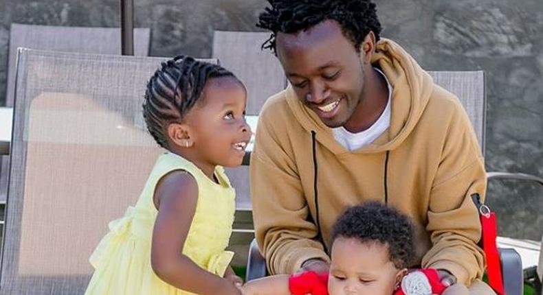 Bahati’s romantic photo with Diana Marua elicits reactions