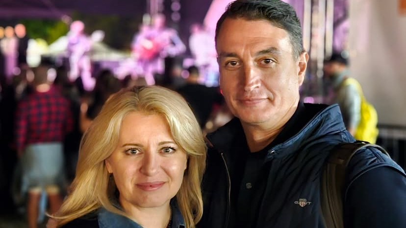 Zuzana Čaputová a Juraj Rizman