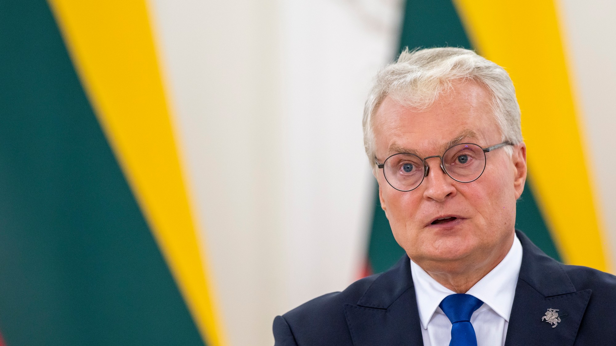 Litovský prezident Gitanas Nauséda.