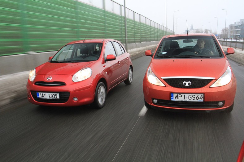 Nissan Micra kontra Tata Indica Vista: to cóż że z Indii