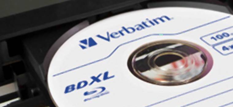 Verbatim Blu-ray BDXL. 100 GB na jednej płycie, ale cena zwala z nóg