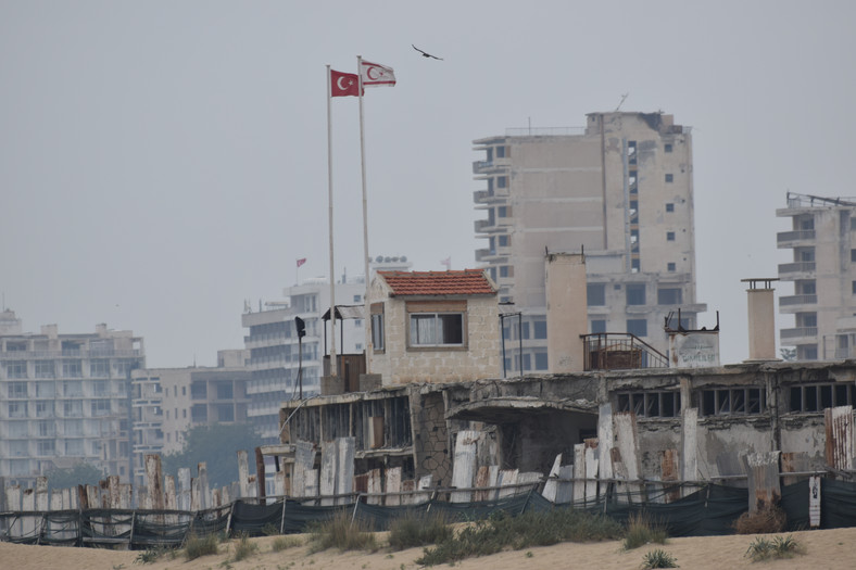 Opuszczony kurort Warosia (Varosha), Famagusta, Cypr