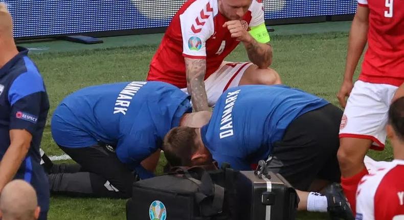  Euro: Christian Eriksen victime d’un malaise cardiaque en plein match