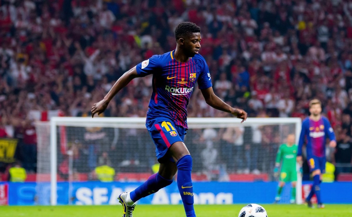 Plaga kontuzji dziesiątkuje Barcelonę. Tym razem pech dopadł Dembele