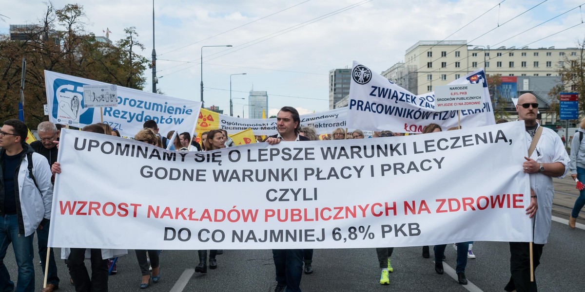 Lekarze mają nowy sposób protestu