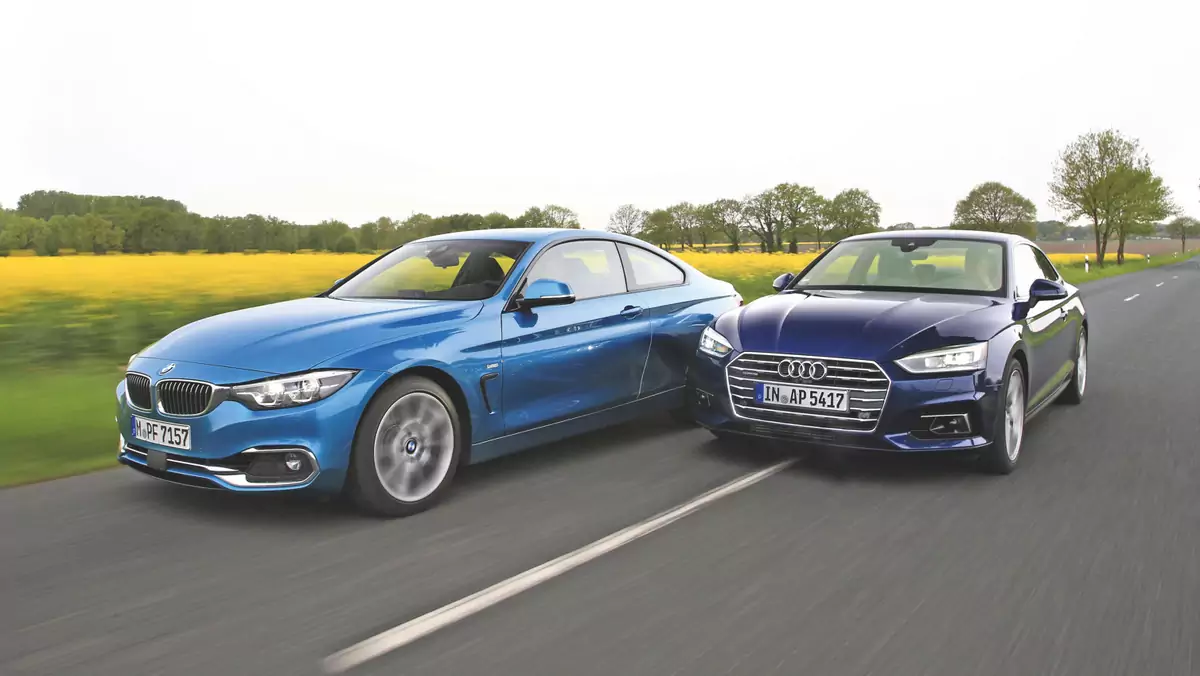 Brakuje tylko dwóch cylindrów - Audi A5 vs. BMW 430i