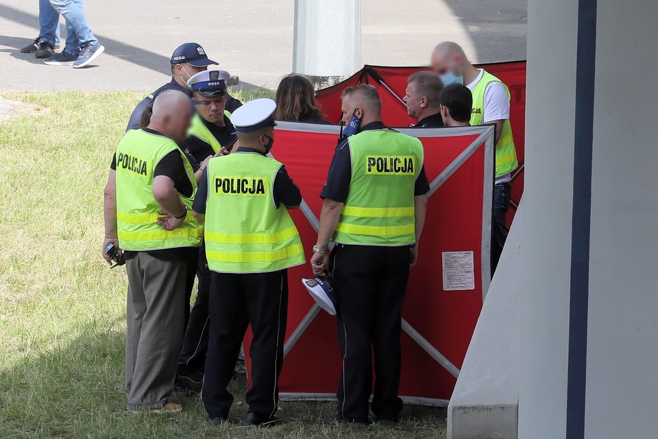 Wypadek autobusu miejskiego w Warszawie