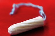 tampon, okres, menstruacja, miesiączka,