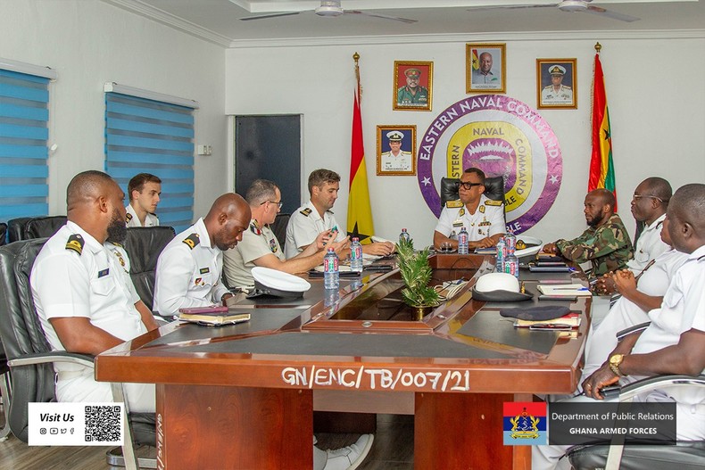 French warship arrives in Ghana for a four-day military exercise