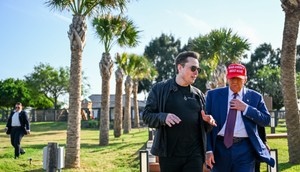 President-elect Donald Trump said he is not concerned about the potential conflicts of interest posed by Elon Musk's work on DOGE.Brandon Bell/Getty Images