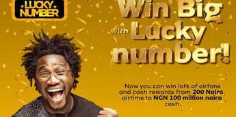 Win Up To N100M With Just N50 in Lucky Number Live Draws, TEXT WIN TO 4445.  - Promos in Nigeria