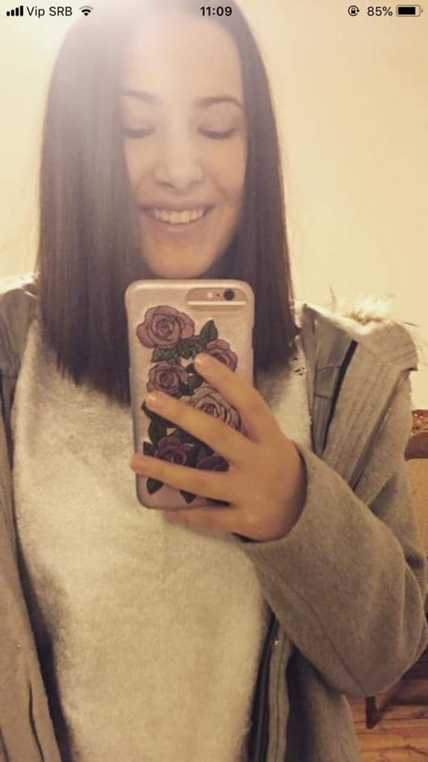 Ljubica dok je bila bezbrižna i zdrava