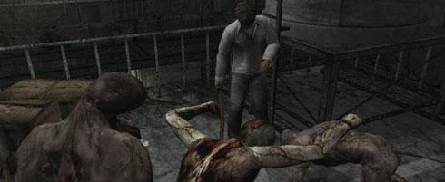 Screen z gry "Silent Hill 4: The Room".