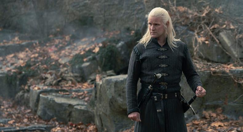 Matt Smith as Daemon Targaryen in House of the Dragon season two, episode six.Liam Daniel/HBO