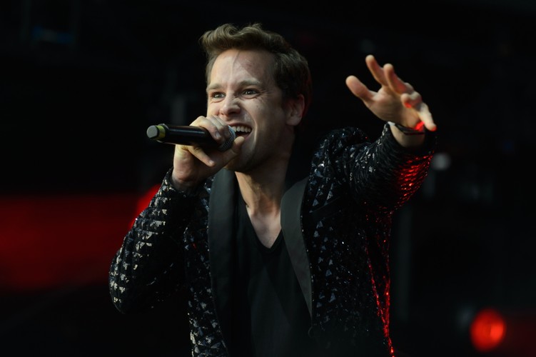 Krzysztpf Zalewski na koncercie Męskie Granie. Poznań, 9 lipca 2017.