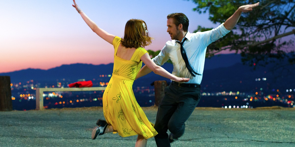 Kto za kilka miesięcy zgarnie najważniejszą statuetkę filmową roku? Na zdjęciu: Kadr z filmu La La Land