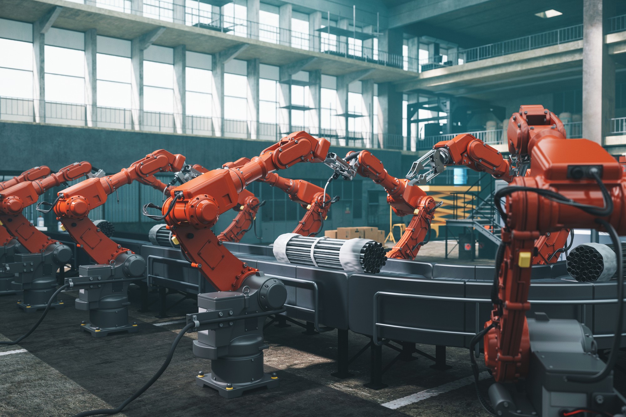 Muža zabil robot v továrni.