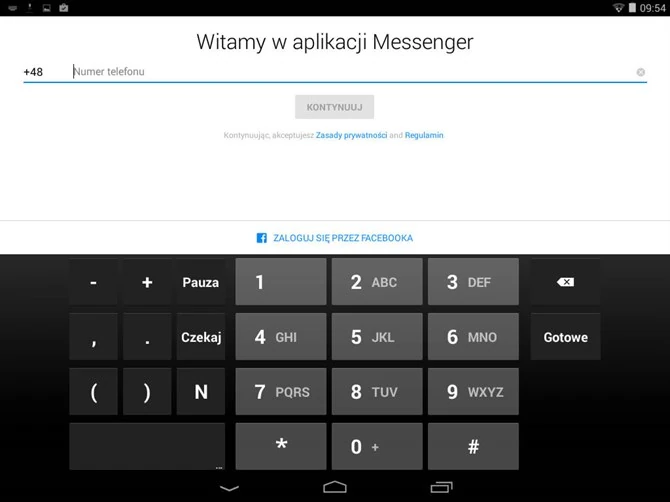 Facebook Messenger z logowaniem bez konta Facebooka | Facebook Messenger