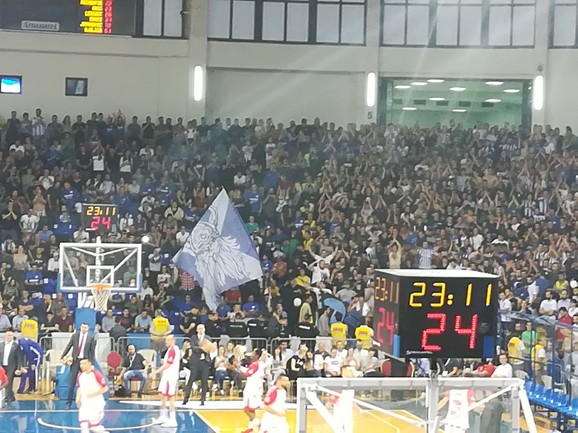 Atmosfera u podgoričkoj hali 