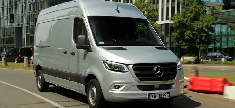 Mercedes Sprinter 314 CDI – dostawczak, który potrafi gadać