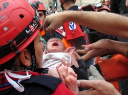 Uratowane spod gruzów