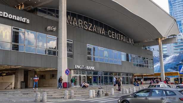 Dworzec kolejowy Warszawa Centralna