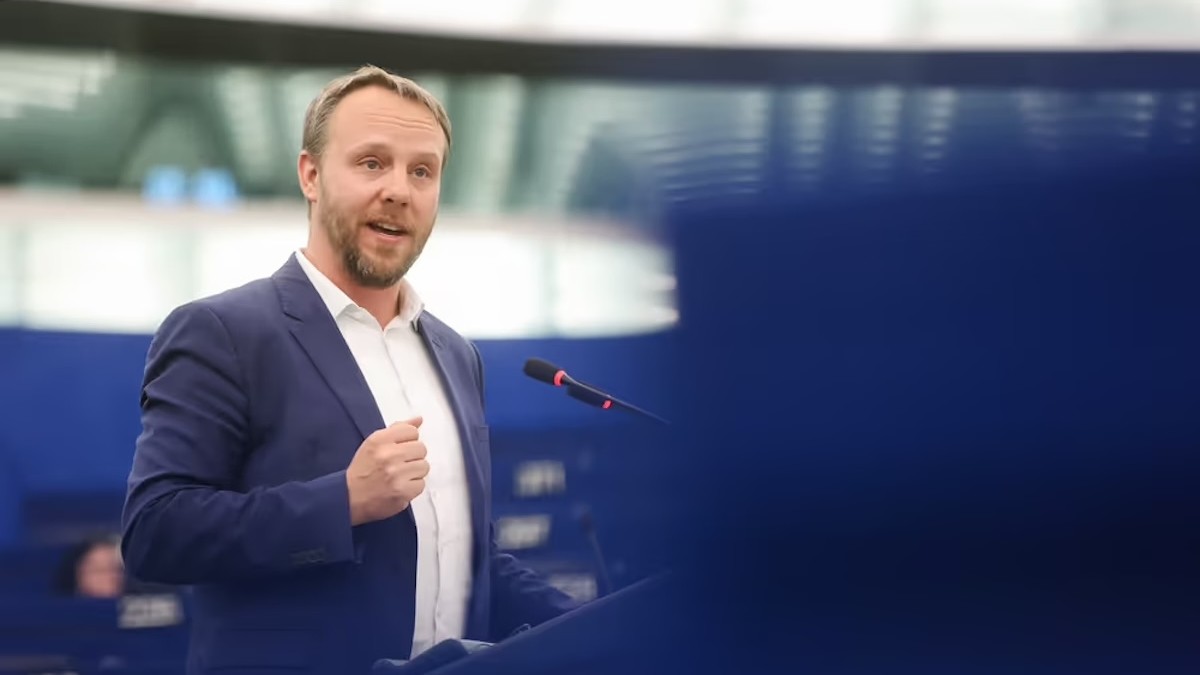 Europoslanec Daniel Freund.