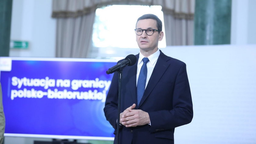 Konferencja premiera Mateusza Morawieckiego ws. uchodźców