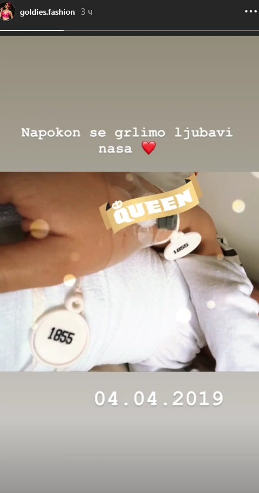 Prva objava Zlate Aranđelović nakon rođenja ćerke 