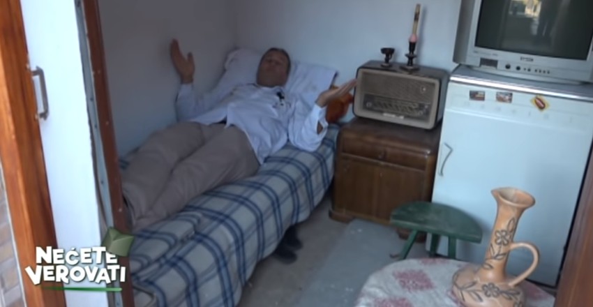 Ispod kreveta - grobno mesto