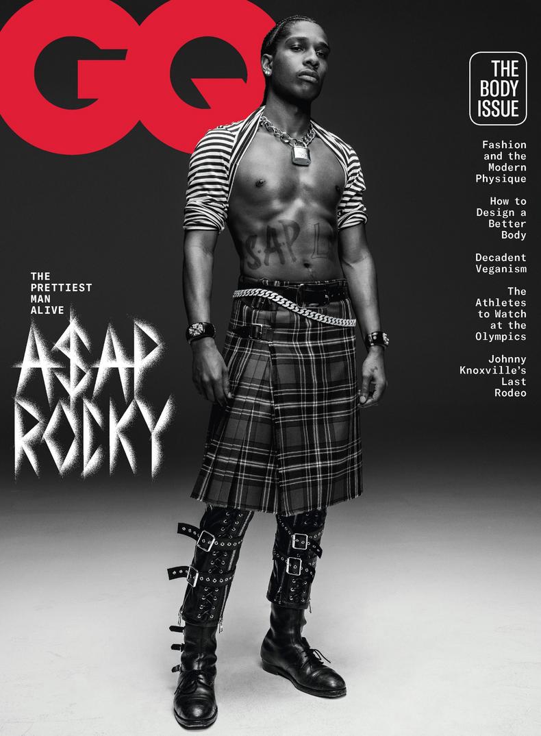 A$AP  Rocky GQ Cover June/July-2021