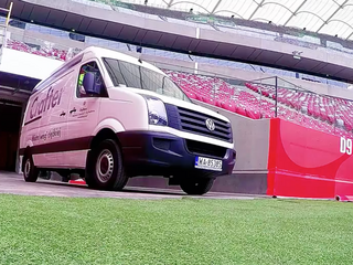 Wielki Test Forbes Volkwagen Crafter na Stadionie Narodowym w Sodexo