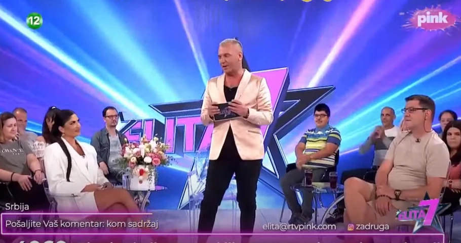 Jelena Ilić i Ivan Marinković (Foto: Screenshot TV Pink)