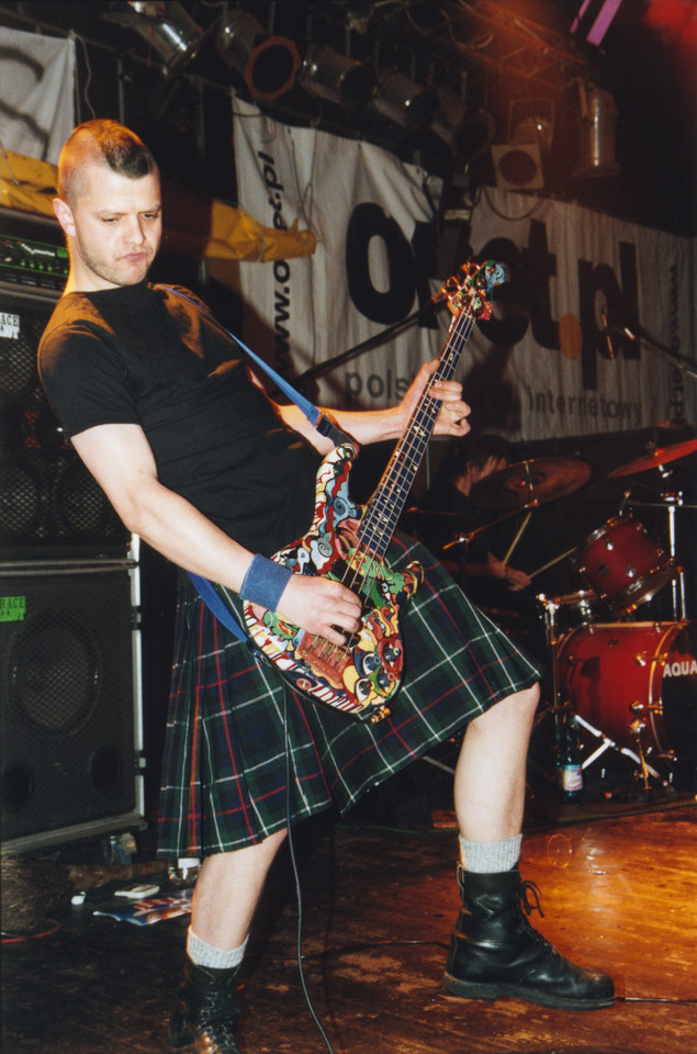 Szkocki zespół Oi Polloi na Punkowej Orkiestrze Świątecznej Pomocy / fot. archiwum Galicja Productions