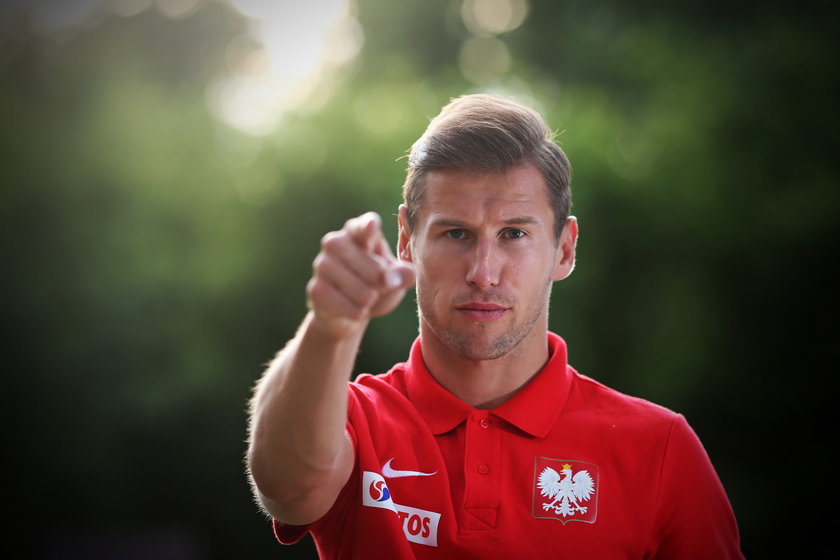 Grzegorz Krychowiak przed meczem Polska - Gruzja