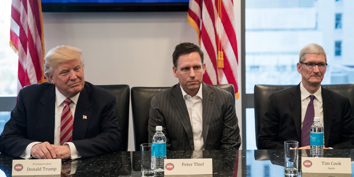 The tech leaders who just met with Trump are harbingers of an automated future