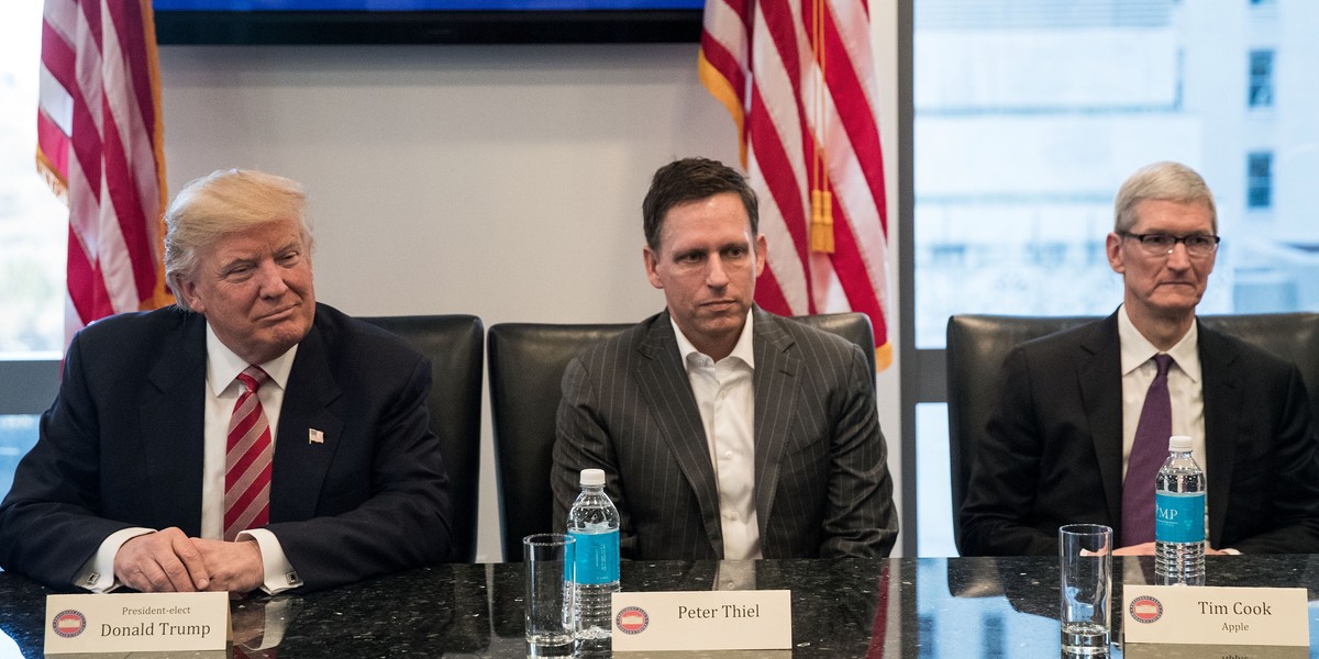 The tech leaders who just met with Trump are harbingers of an automated future