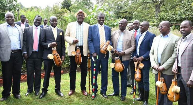 DP William Ruto accompanied his younger brother David Ruto to negotiate for dowry