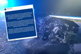 Wypadek na A1. Policja wydała oświadczenie dotyczące kierowcy BMW