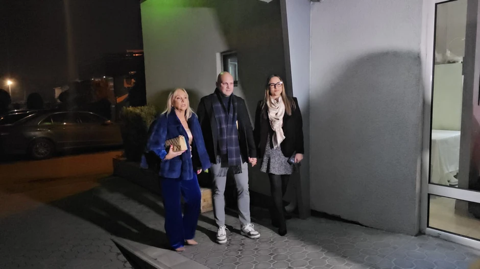 Mihajlo Šaulić sa majkom i ženom