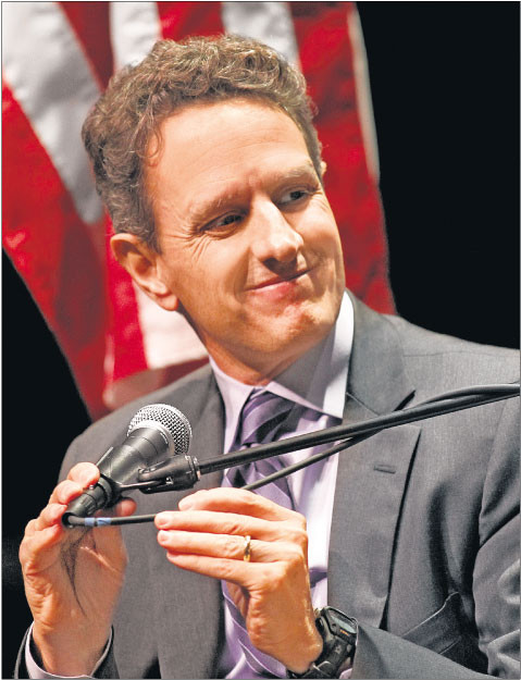 Timothy Geithner ma małe szanse na odniesienie sukcesu Fot. Bloomberg