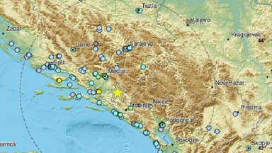 Trzęsienie ziemi w Bośni i Hercegowinie. Nie żyje co najmniej jedna osoba