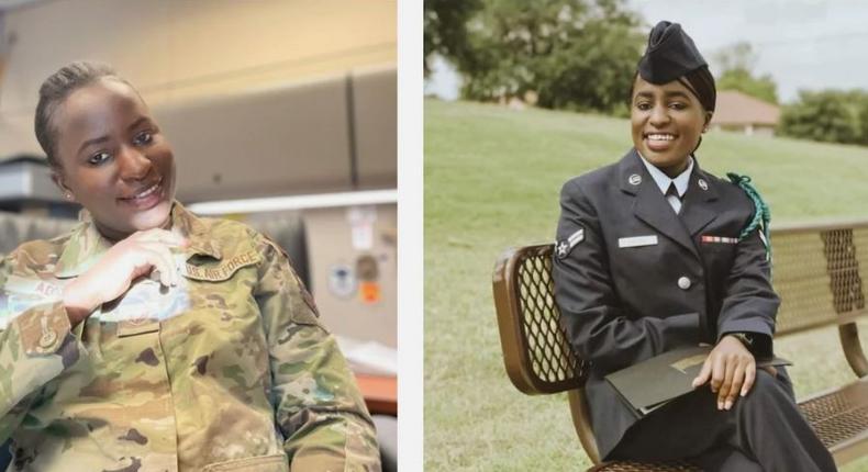 Beautiful woman enlisted into the US air force after being rejected four times in Africa