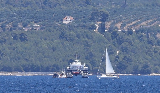Sudar katamarana i jedrilice između Šolte i Brača 13. juna