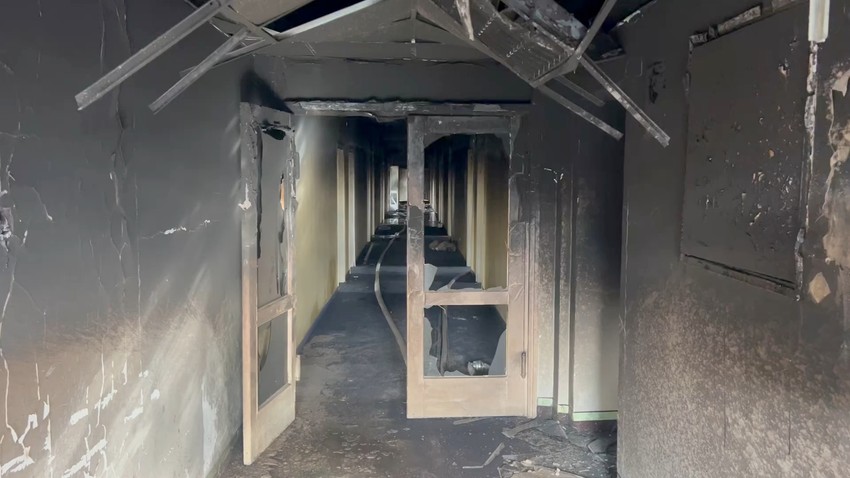 Ovako izgleda unutrašnjost bolnice Čigota nakon stravičnog požara