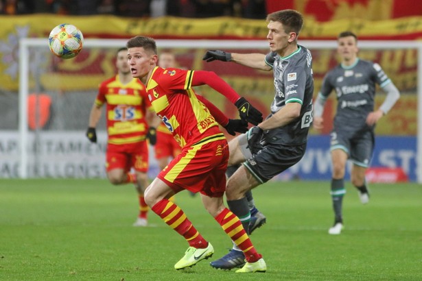 Ekstraklasa: Jagiellonia wróciła do górnej ósemki tabeli