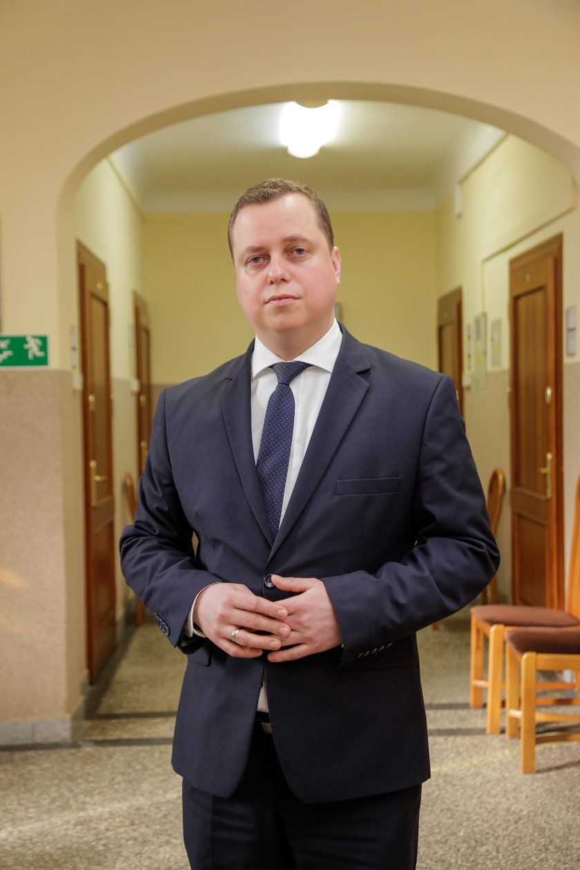 Marcin Peremicki, ówczesny rzecznik urzędu