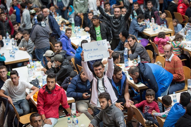 Uchodźcy dotarli do Niemiec