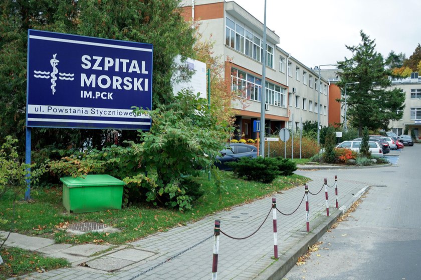 Szpital Morski w Gdyni.